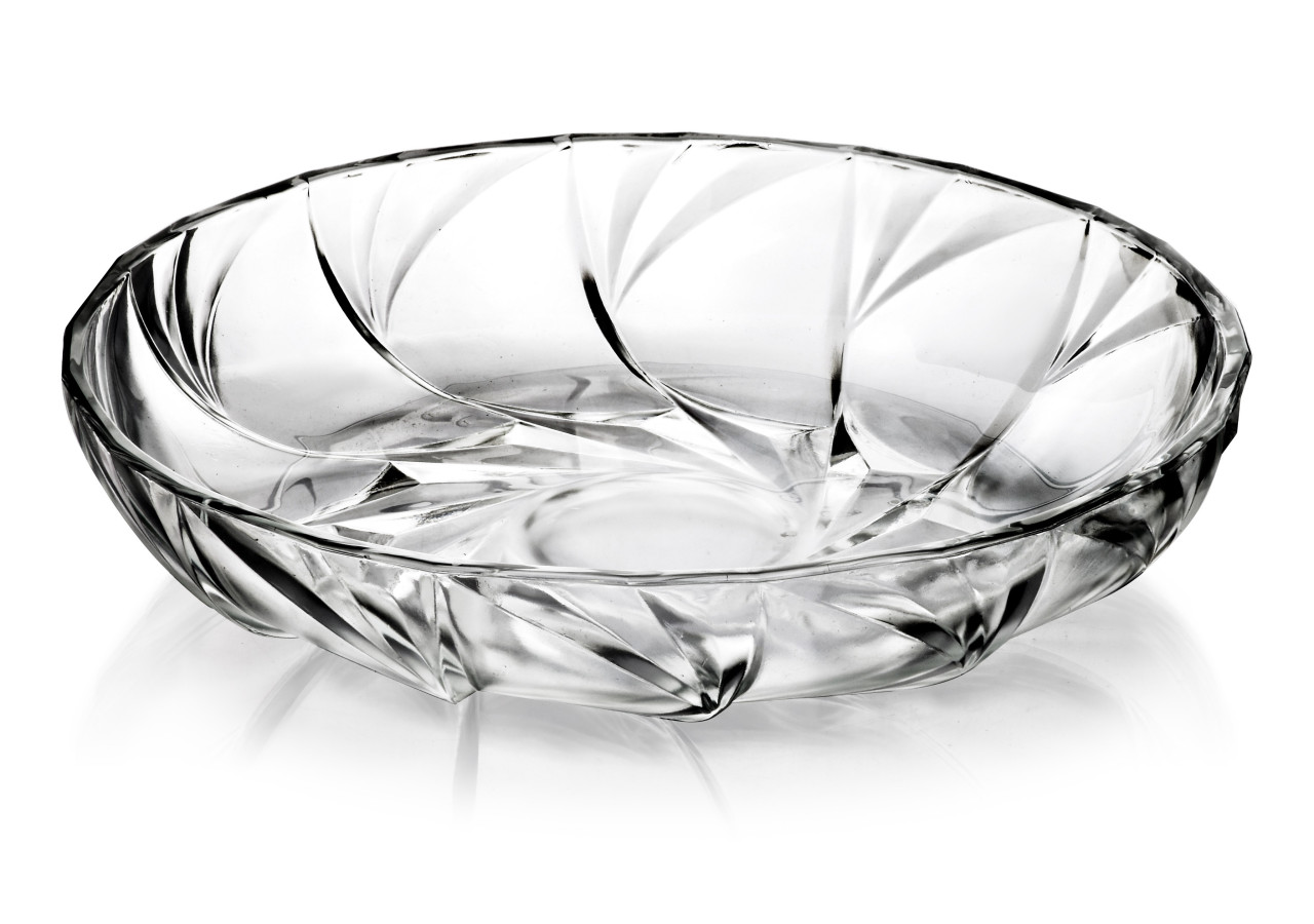 Saladier CRISTO - Verre 24.5cm x 5cm - HTID6112-PROM - Affekdesign By Mondex