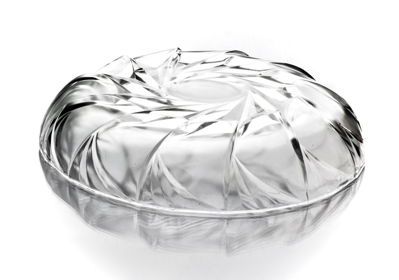 Saladier CRISTO - Verre 24.5cm x 5cm - HTID6112-PROM - Affekdesign By Mondex