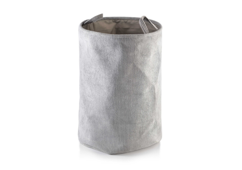 Panier FORT GREY - Tissu en velours 40 x 60 cm - HTCF7164-PROM - Mondex