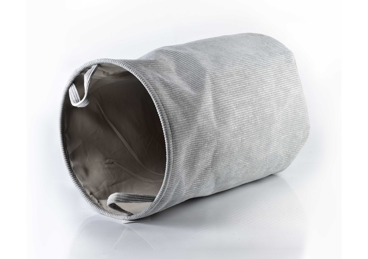 Panier FORT GREY - Tissu en velours 40 x 60 cm - HTCF7164-PROM - Mondex