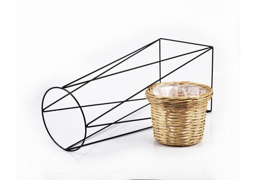 Support SWEN NATURAL - Métal 26 x 80 cm - HTOP7188-PROM - Mondex