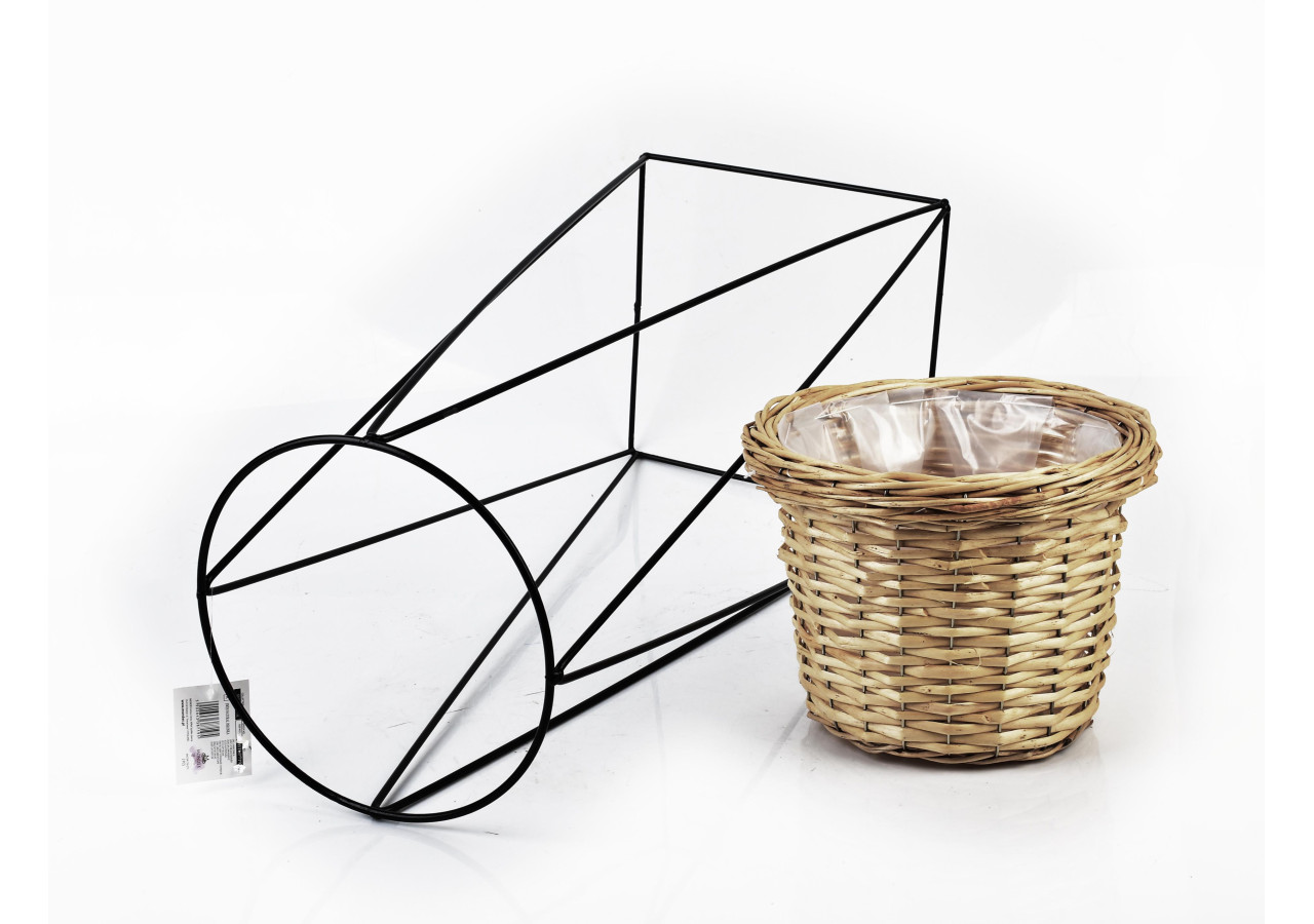 SWEN NATURAL OSONKA - Hauteur 70 cm, Base en métal - HTOP7195-PROM - Mondex