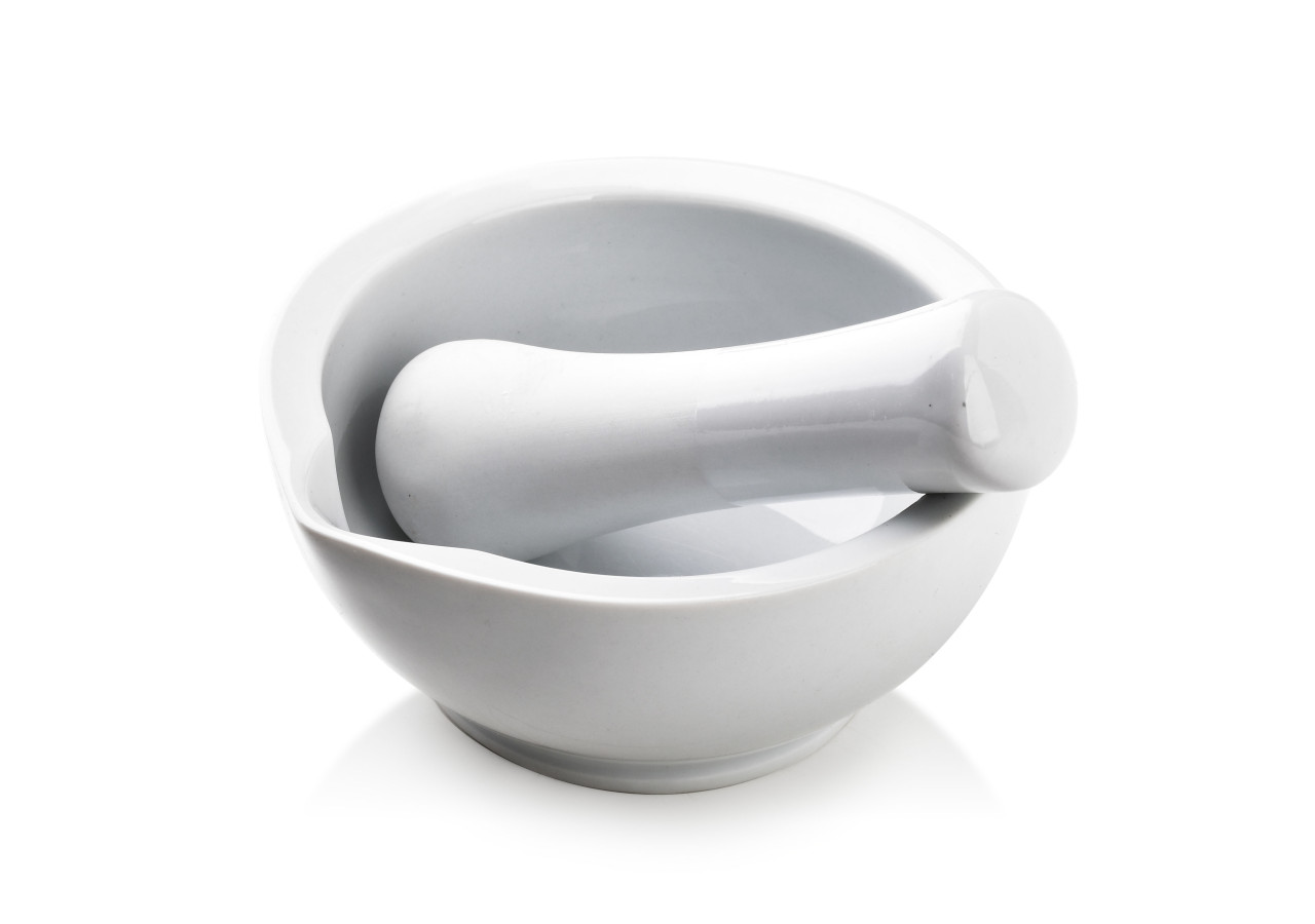 Mortier BASIC - Porcelaine 14cm x 6,5cm - HTNA0157 - Mondex