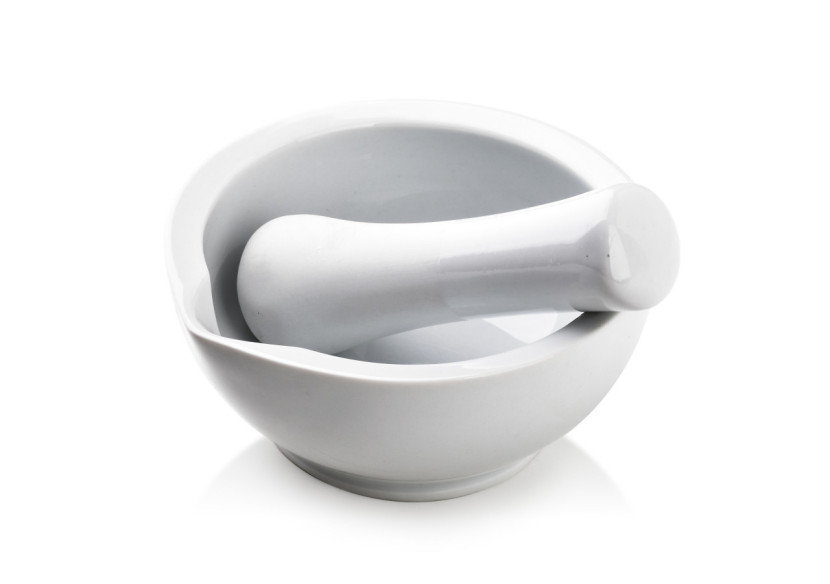 Mortier BASIC - Porcelaine 14cm x 6,5cm - HTNA0157 - Mondex