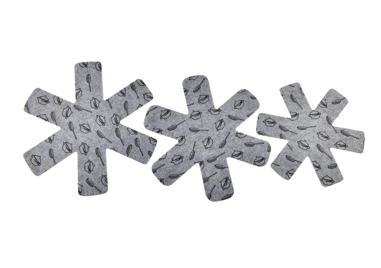 Set de 3 Protecteurs pour Casseroles Cookini - 28, 33, 35cm - HTXA2076-CX - Cookini By Mondex