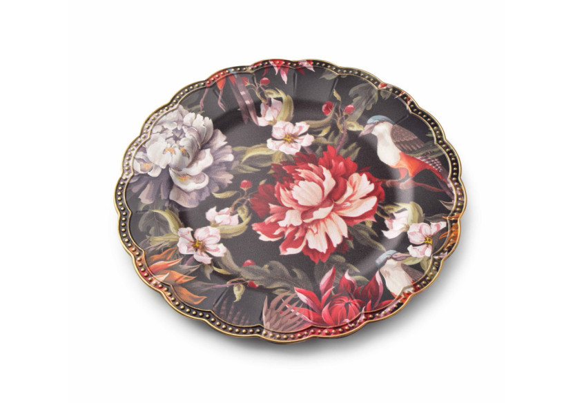 Sous-assiette BLANCHE COLOURS - Décorative 33 x 33 x 2 cm - HTOS4124-PROM - Mondex