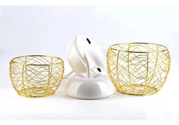 Panier APPLE avec Couvercle - 16x17xh24cm - HTC9496 - Mondex 2