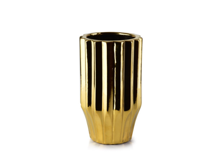 Vase YVONNE GOLD - 12x20cm - HTTS7415 - Mondex