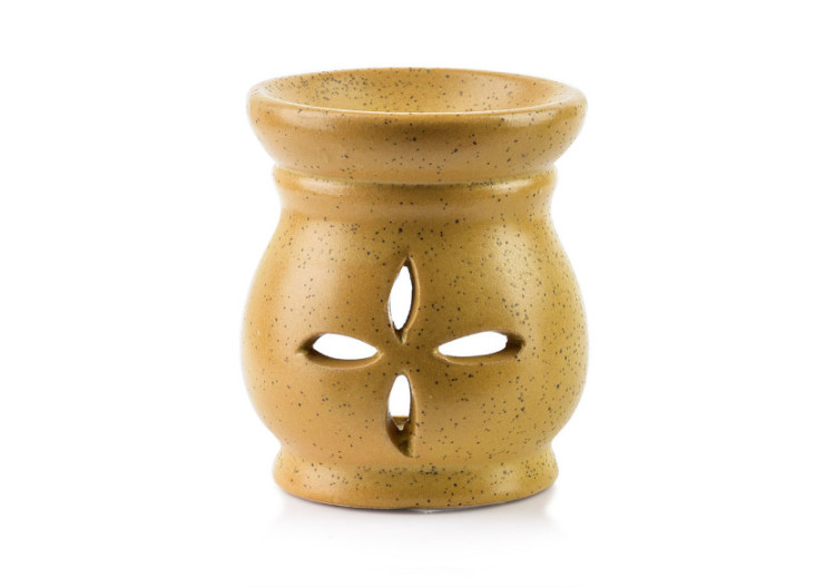 Brûleur à huiles essentielles - Céramique 6,5x7x7,8cm - HTTP2834 - Mondex