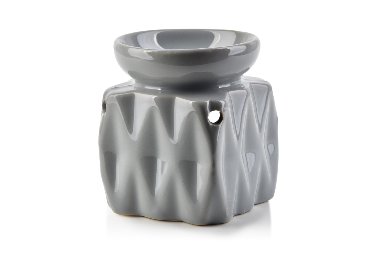 Brûleur d'huile parfumée - Céramique 7 x 6,5 x 8 cm - HTTP3152 - Mondex