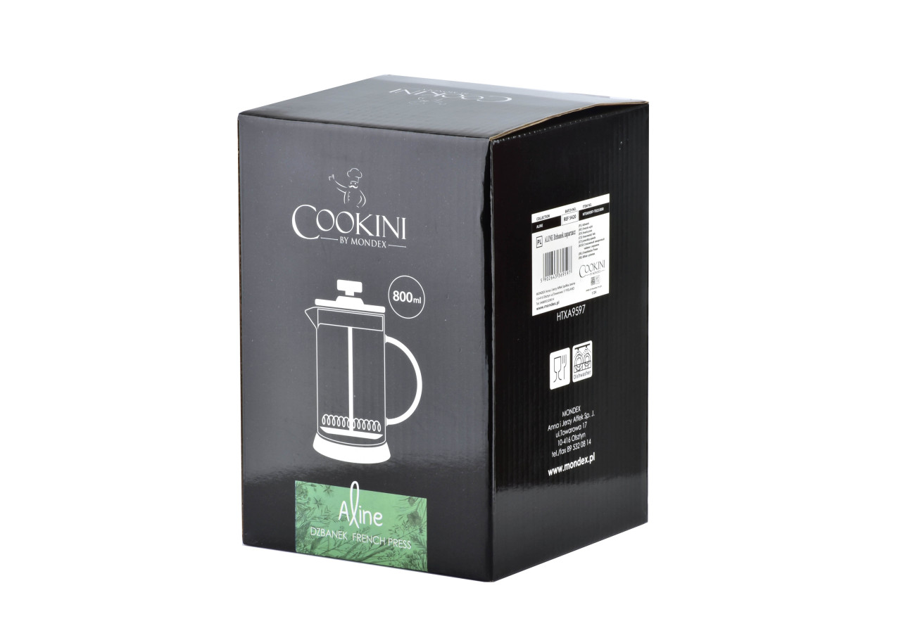 Cafetière ALINE - French press 800ml - HTXA5675-CX - Cookini By Mondex