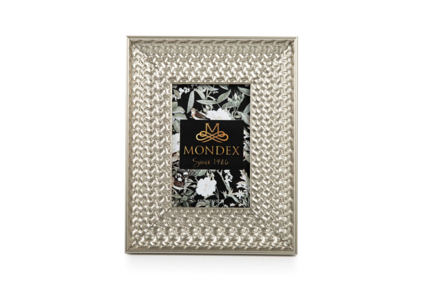 Cadre photo ADI - Argenté 13x18cm - HTOK5095-PROM - Mondex Cadre photo ADI - Argenté 13x18cm - HTOK5095-PROM - Mondex