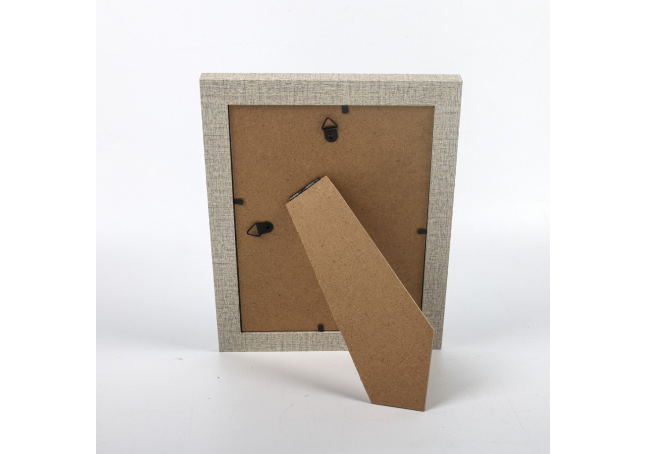 Cadre photo ADI - Beige 15x20cm avec passe-partout - HTOK5125-PROM - Mondex