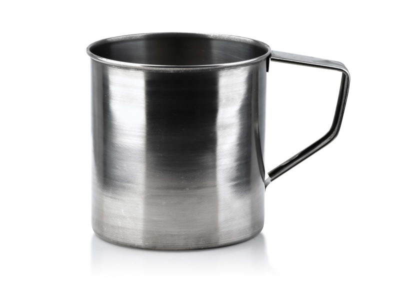 Mug BASIC KITCHEN - 1,25L en acier inoxydable, 12cm - HTXA7260-CX - Cookini By Mondex