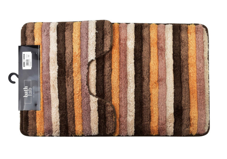 Ensemble de Tapis ZAC - 2 pièces 78x49cm et 38x48cm - HTUA7490 - Bathlab By Mondex