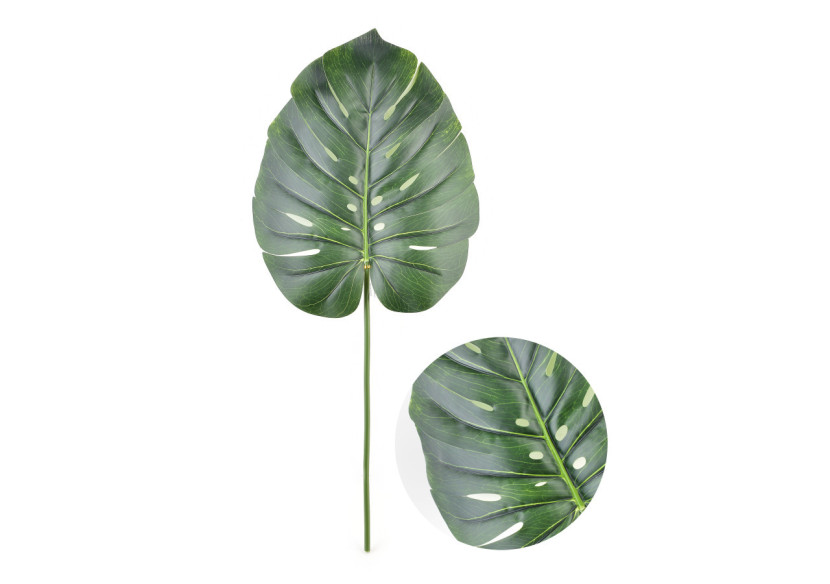 Fleur artificielle VIRIDIS - Monstera 77x36cm - HTQB2975 - Mondex