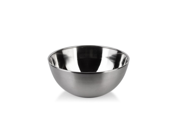 Bol BASIC KITCHEN - Acier inoxydable 13cm 450ml - HTXA3989-CX - Cookini By Mondex