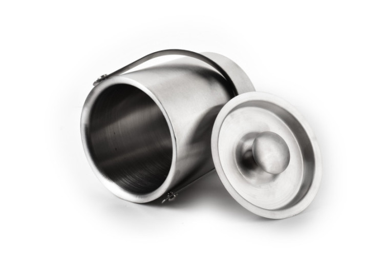 Seau à Champagne BASIC KITCHEN - Acier inoxydable 15x14x16cm - HTXA4054-CX - Cookini By Mondex 2