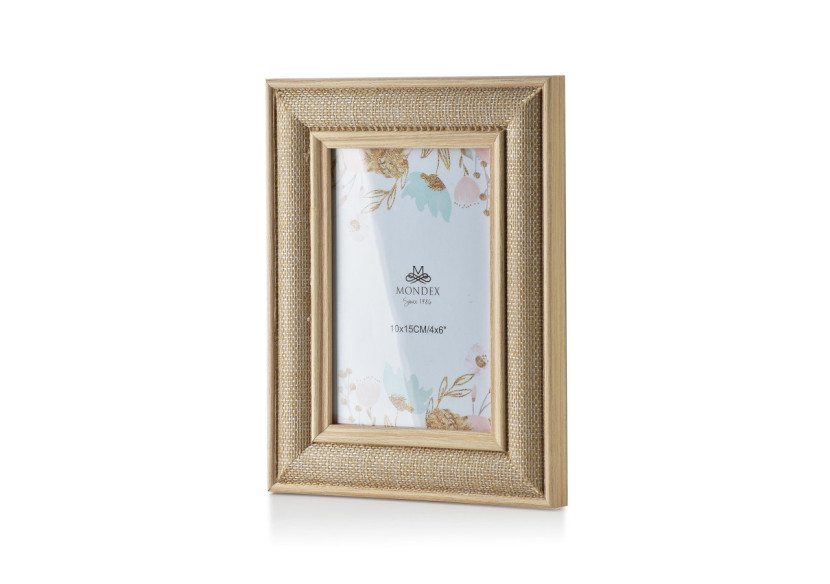 Cadre photo ADI 10x15cm - Chic et pratique 21x16xh2cm - HTOK3613 - Mondex