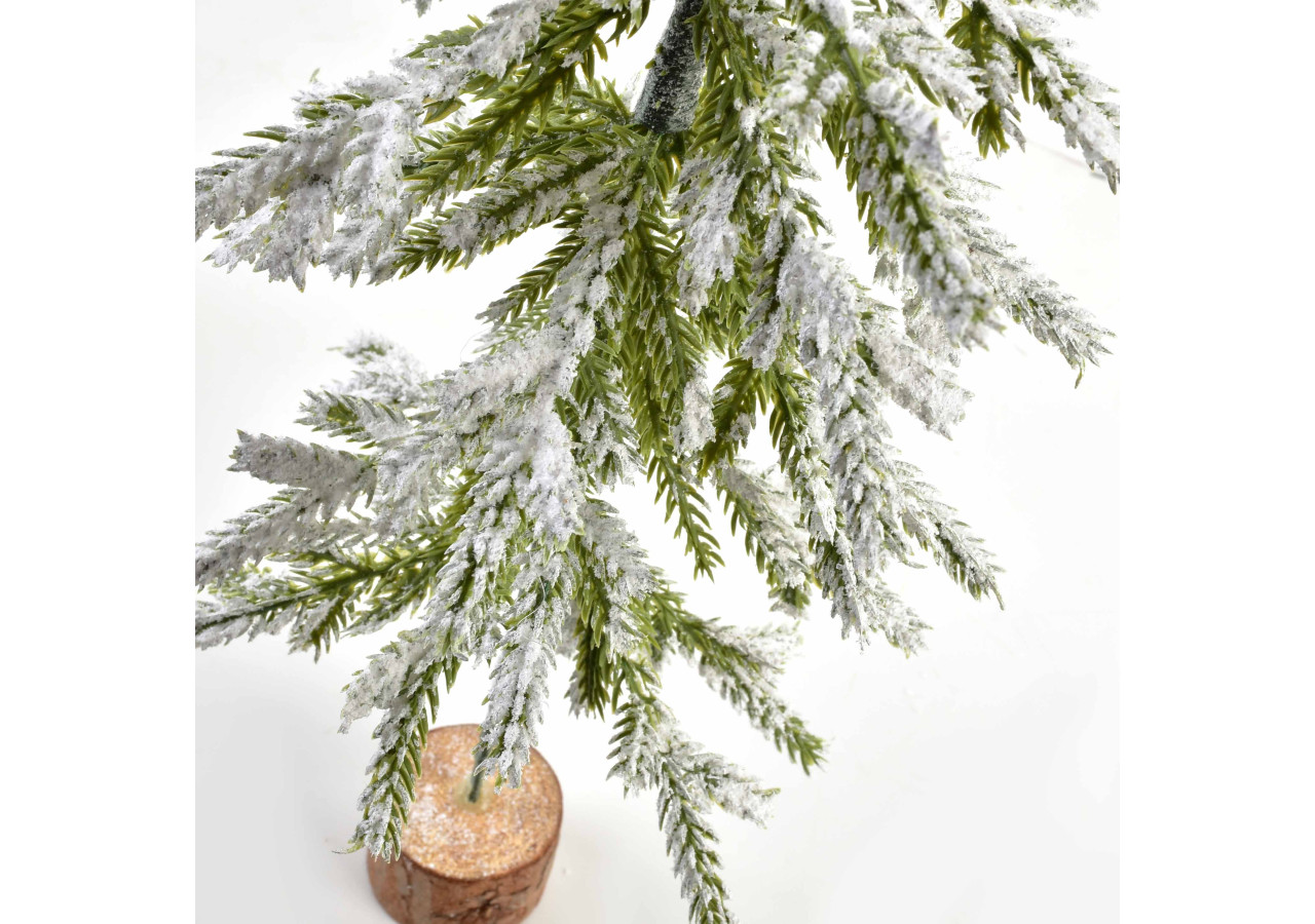 Sapin SANTA LILA - 39 cm en plastique - HIWJ2265-SW - Mondex