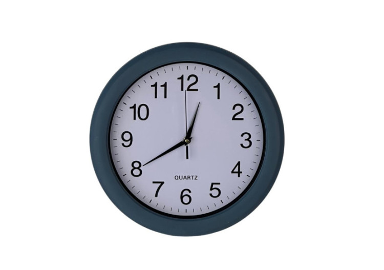 Horloge RAMSEY - 35x3cm, bleue élégante - HTBE6461 - Mondex