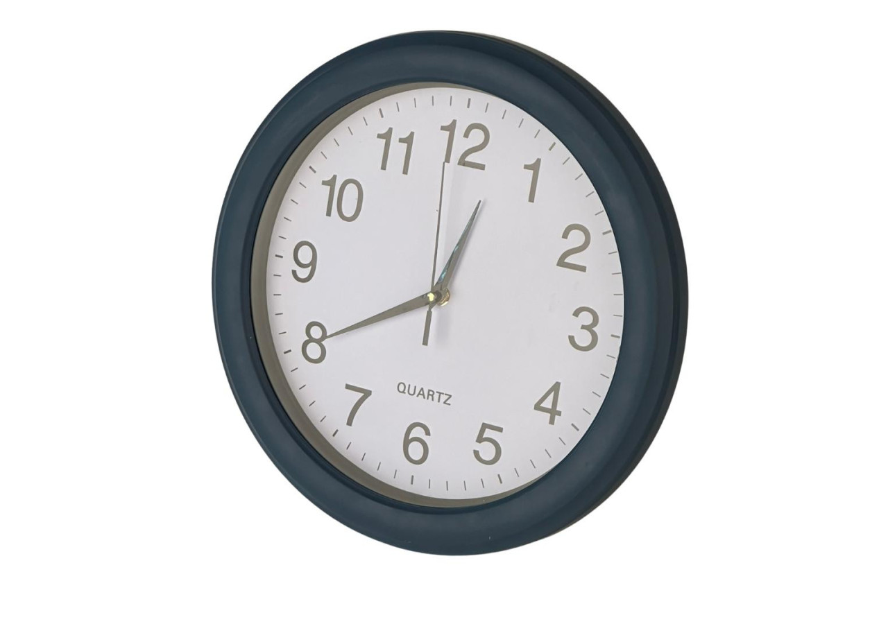 Horloge RAMSEY - 35x3cm, bleue élégante - HTBE6461 - Mondex