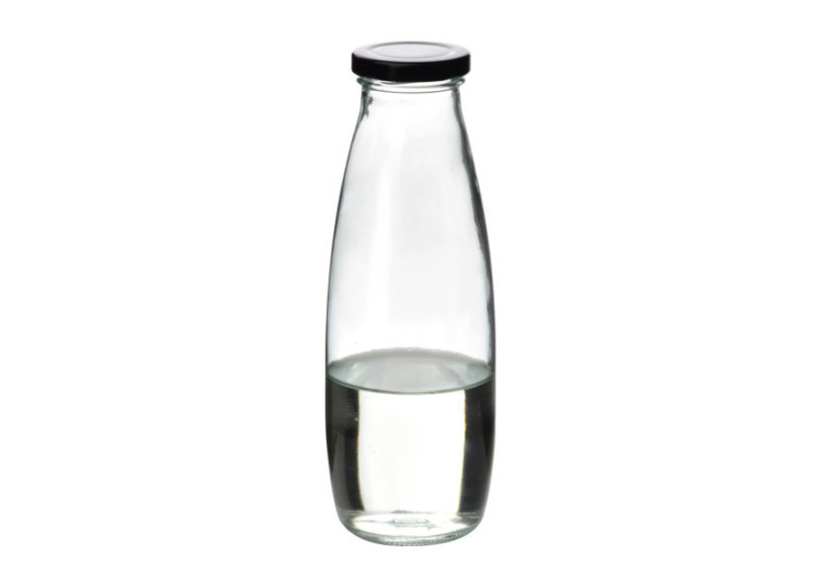 Bouteille HOLLIE CLEAR - Verre 500ml avec bouchon en métal - HTID1282 - Allesken
