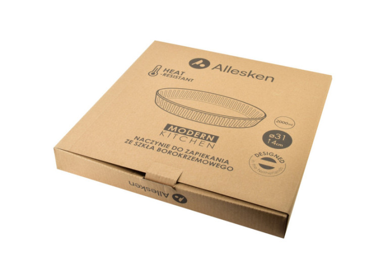 Plat à gratin MODERN KITCHEN - 31 cm en verre - HTID1435 - Allesken 2