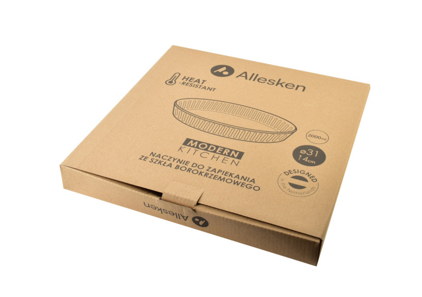 Plat à gratin MODERN KITCHEN - 31 cm en verre - HTID1435 - Allesken