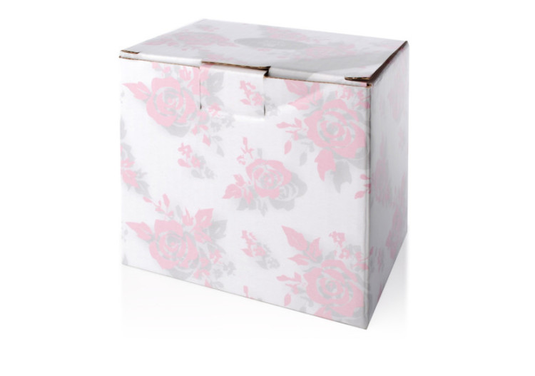 Mug ROSE2 - Porcelaine blanche 300ml - HTD3673-PROM - Affekdesign By Mondex 2