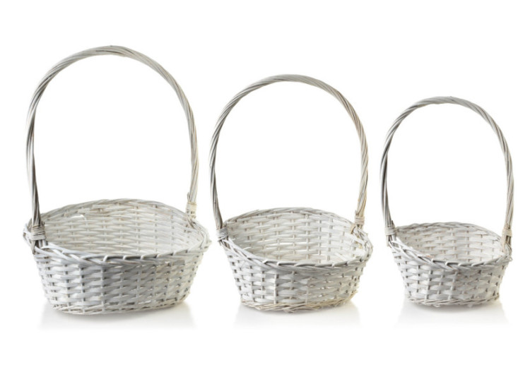 Ensemble de 3 paniers Will - Avec poignées - HIWD4498 - Mondex