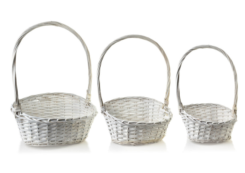 Ensemble de 3 paniers Will - Avec poignées - HIWD4498 - Mondex Ensemble de 3 paniers Will - Avec poignées - HIWD4498 - Mondex