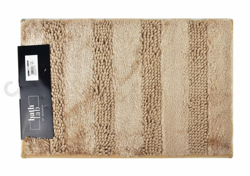 Tapis de Bain ZAC - Crème 60x40cm - HTUA0238 - Bathlab By Mondex Tapis de Bain ZAC - Crème 60x40cm - HTUA0238 - Bathlab By Mondex