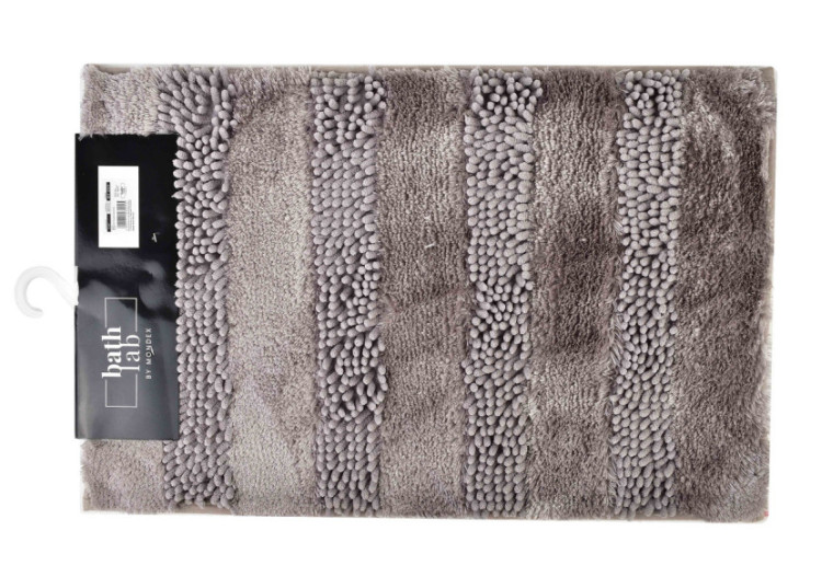 Tapis de Bain ZAC - Gris 60x40cm - HTUA0245 - Bathlab By Mondex