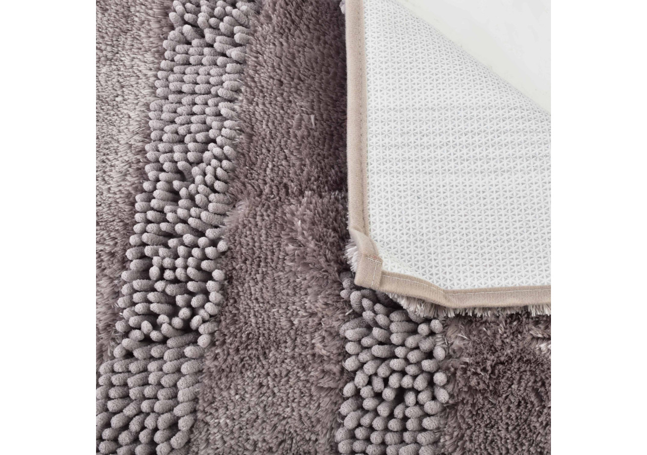 Tapis de Bain ZAC - Gris 60x40cm - HTUA0245 - Bathlab By Mondex