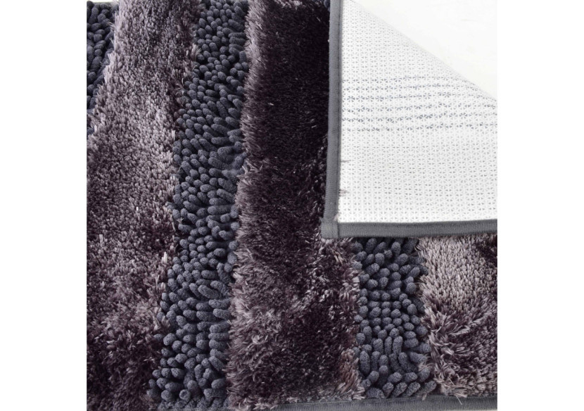 Tapis de Bain ZAC - Anthracite 60x40cm - HTUA0252 - Bathlab By Mondex