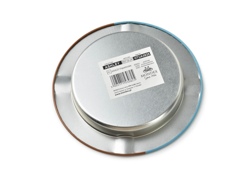 Cendrier Métallique Multicolore - 13,5 cm de diamètre - HTUA0825 - Mondex Cendrier Métallique Multicolore - 13,5 cm de diamètre - HTUA0825 - Mondex