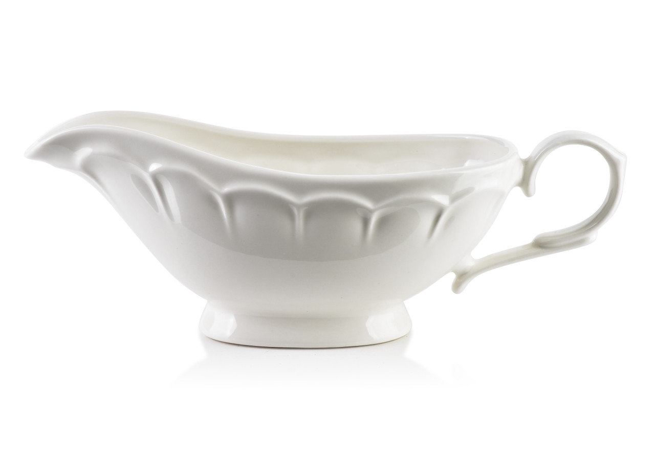 Saucière HELLA - Porcelaine 22,4 x 18,5 cm - HTNF7291 - Affekdesign By Mondex