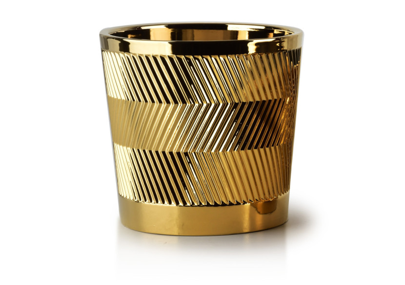 Cache-pot NEVA - Céramique blanche Ø20 x H19 cm - HTYE2410 - Mondex