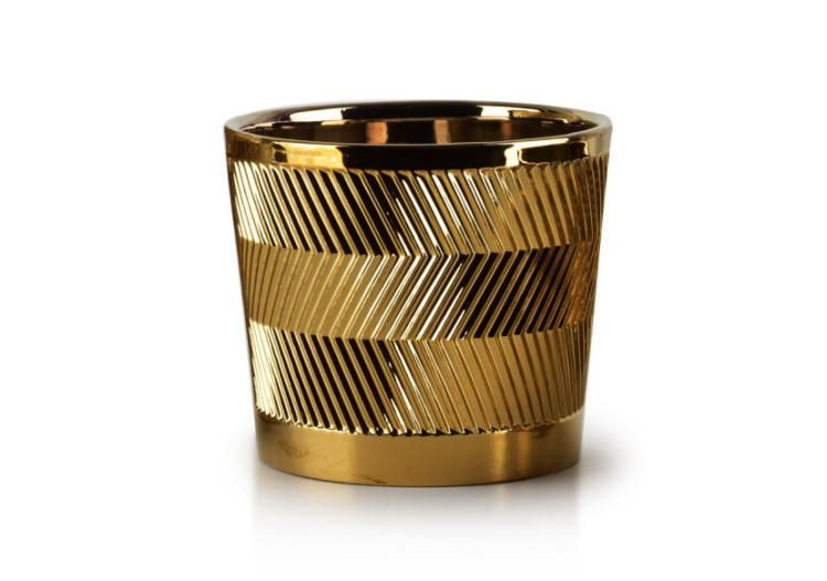 Pot de Fleurs Neva - L16.5 x H14.5 cm - HTYE2427-PROM - Mondex