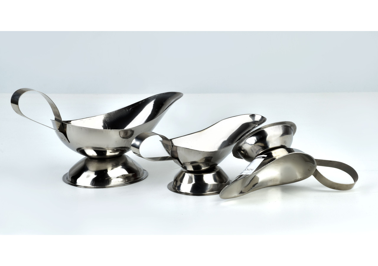 Saucière RAF STEEL - 60ml en inox - HTXA1040-CX - Cookini By Mondex