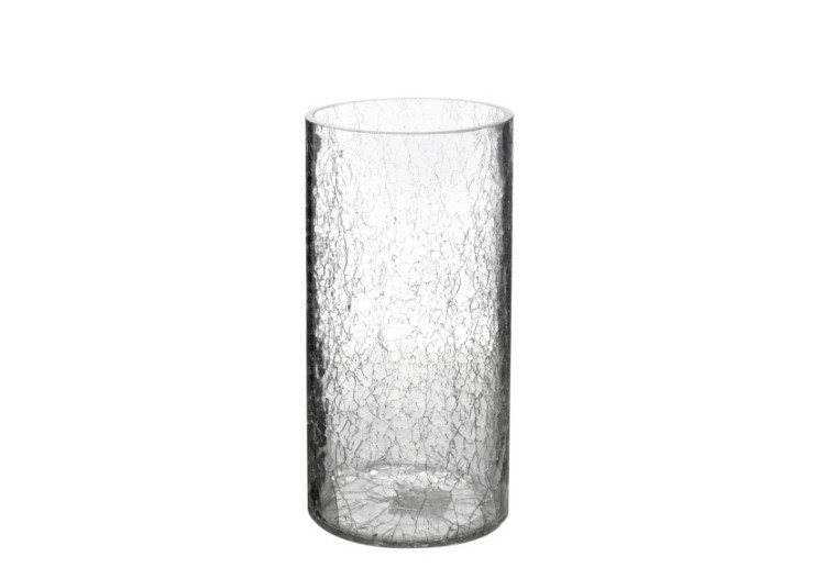 Vase SERENITE - Verre transparent 15x15xh30cm - HTID1979 - Mondex