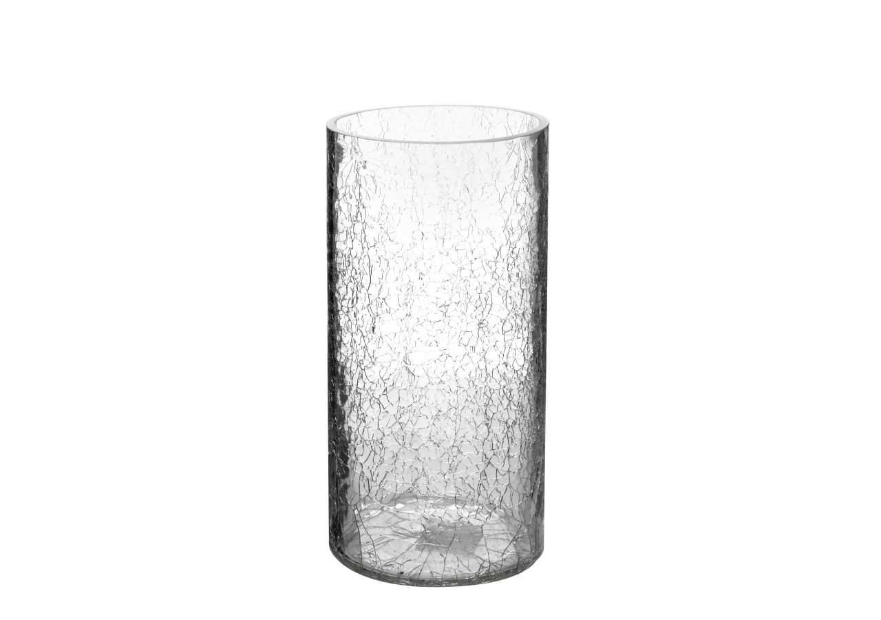 Vase SERENITE - Verre transparent 15x15xh30cm - HTID1979 - Mondex
