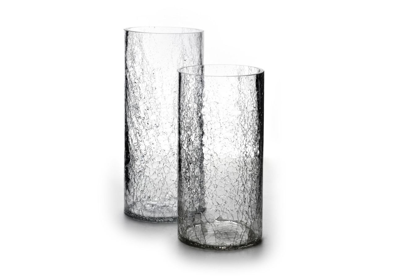 Vase SERENITE - Verre transparent 15x15xh30cm - HTID1979 - Mondex
