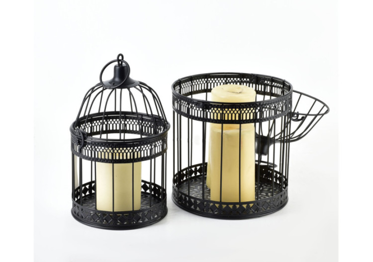 Cage Décorative MARLISE M - Élégance Vintage - HTOP2654 - Mondex 2