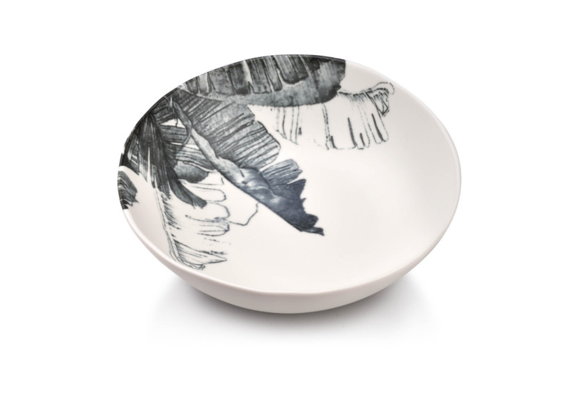 Bol TROPICAL - Porcelaine 17.5cm, 600ml - HTD6146-PROM - Affekdesign By Mondex Bol TROPICAL - Porcelaine 17.5cm, 600ml - HTD6146-PROM - Affekdesign By Mondex