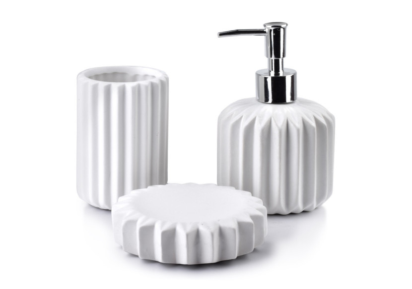 Set de salle de bain FERRA - Design moderne - HTWM5919 - Bathlab By Mondex