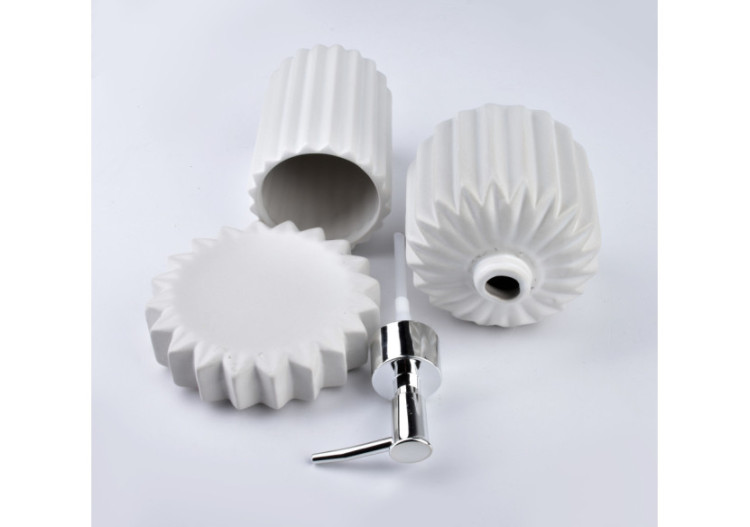 Set de salle de bain FERRA - Design moderne - HTWM5919 - Bathlab By Mondex 2