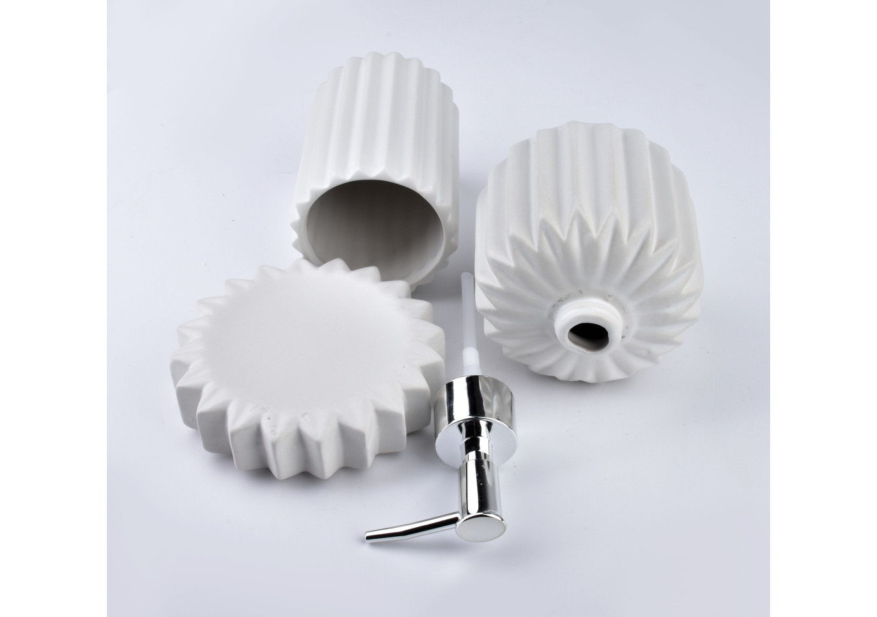 Set de salle de bain FERRA - Design moderne - HTWM5919 - Bathlab By Mondex