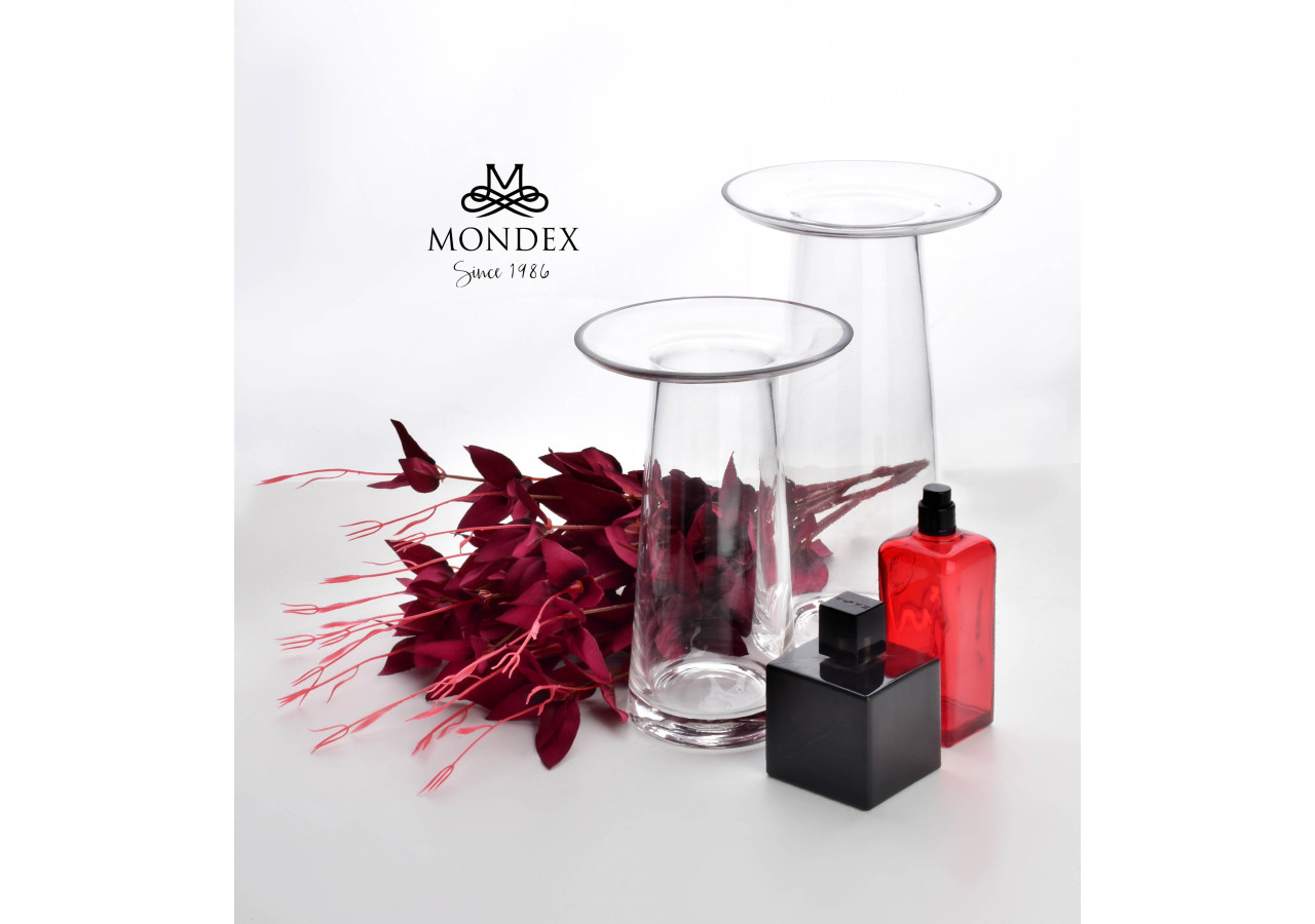 Vase SERENITE avec col - 20x13,5cm - HTID0868-PROM - Mondex